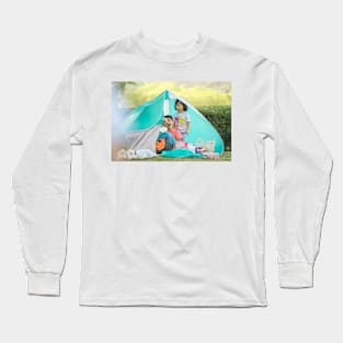 Camping Images Long Sleeve T-Shirt